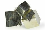 Natural Pyrite Cube Cluster - Spain #254674-1